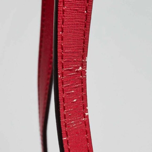 Fendi Red Saffiano Leather Demi Jour Small Bag 8BT245 - Picture 6 of 12